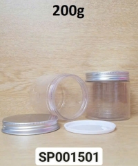 Hủ Pet 200g Trong Dk 7cm Nắp Nhôm