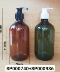 Chai Pet 500ml Bầu Vòi Nhấn Fi28
