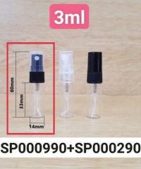 Lọ Nước Hoa 3ml Tròn Mini Body Mist