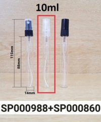 Lọ Chiết Nước Hoa 10ml Tròn Mini Body Mist