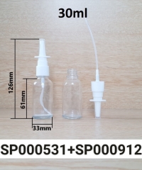 Lọ Tinh Dầu 30ml Nắp Xịt Mũi Thẳng