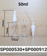 Lọ Tinh Dầu 50ml Nắp Xịt Mũi Thẳng