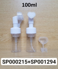 CHAI TẠO BỌT 100ML TRONG NẮP TẠO BỌT MÁT XA TRẮNG HÌNH TIM