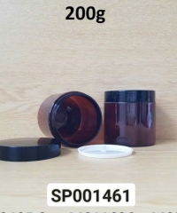 Hủ Pet 200g Nâu Đk 7cm