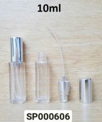 Lọ Nước Hoa 10ml Vuông Lùn Trong