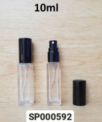 Lọ Nước Hoa 10ml Vuông Lùn Trong