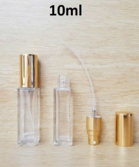 Lọ Nước Hoa 10ml Vuông Lùn Trong