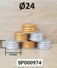 Nắp Vặn Nhôm fi24