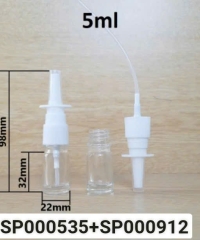 Lọ Tinh Dầu 5ml  Nắp Xịt Mũi Thẳng
