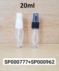 Chai Pet 20ml Trong Nắp Phun Sương Fi 20