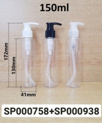 Chai Pet 150ml Trong Vai Ngang Vòi Nhấn Fi24