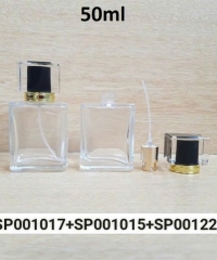 Lọ Nước Hoa 50ml Hcn Trong Nắp Vuông