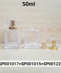 Lọ Nước Hoa 50ml Hcn Trong Nắp Vuông
