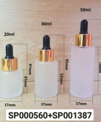 Lọ Tinh Dầu 30ml Mờ Vai Ngang Khoen Fi 20