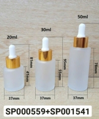 Lọ Tinh Dầu 50ml Mờ Vai Ngang Khoen Fi 20
