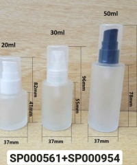Lọ Tinh Dâu 20ml Mờ Vai Ngang Nắp Xịt Giọt Fi20