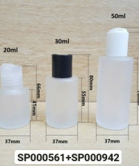 Lọ Tinh Dầu 20ml Mờ Vai Ngang Nắp Nhấn Press Fi20