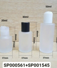 Lọ Tinh Dầu 20ml Mờ Vai Ngang Nắp Nhấn Press Fi20