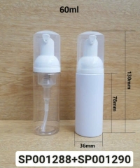 Chai Tạo Bọt 50ml, 60ml Đầu Nhấn Giọt Trắng