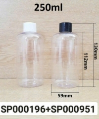 Chai Pet 250ml Ka Lùn Trong Nắp Vặn  Fi24