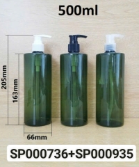 Chai Pet 500ml Rêu Cao Vai Ngang Vòi Nhấn Fi28